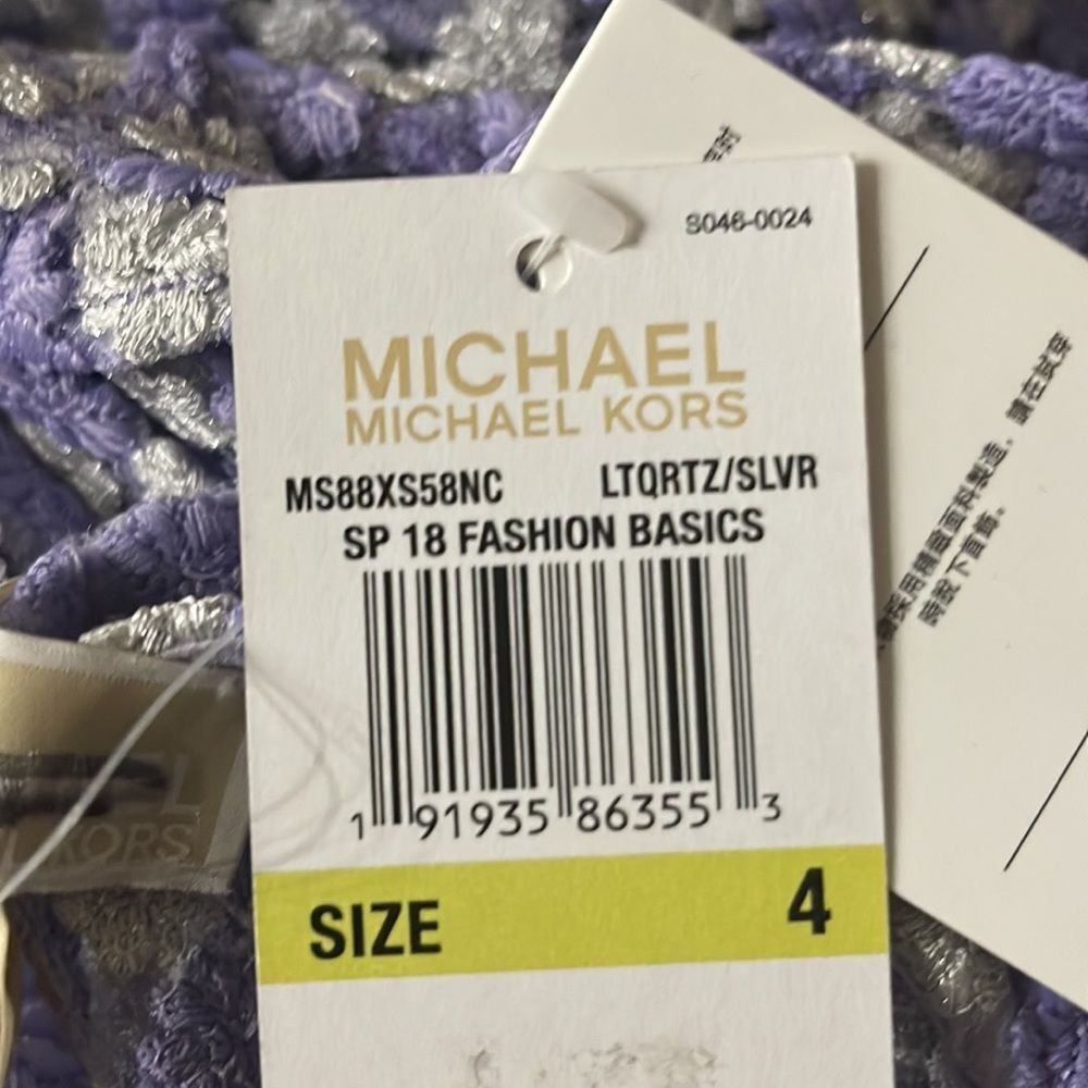 COPY - MK Floral Mauve Dress - Picture 7 of 9